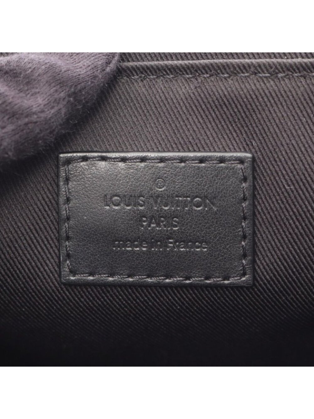 ★SOLD★ Louis Vuitton Shoulder Bag Nano Steamer Monogram Eclipse 2-Way Canvas - Picture 4 of 8